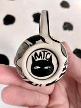 Load image into Gallery viewer, Tiny Spinning Witches and Cats Mug
