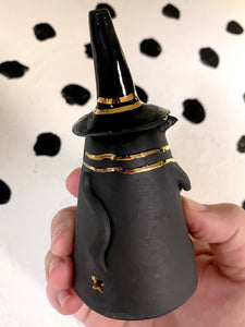 Black Cat With Gold Boots Smoke Bowl 3