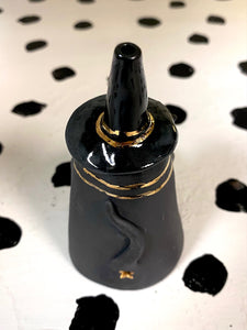 Black Cat With Gold Boots Smoke Bowl 3