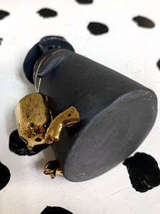 Black Cat With Gold Boots Smoke Bowl 3