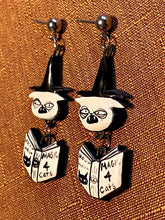 Load image into Gallery viewer, Witch Book Earrings
