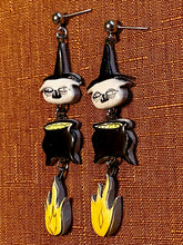 Load image into Gallery viewer, Fiery Cauldron Earrings
