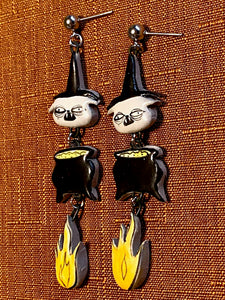 Fiery Cauldron Earrings
