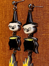 Load image into Gallery viewer, Fiery Cauldron Earrings
