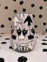 Load image into Gallery viewer, Purple Bird Pattern Mug
