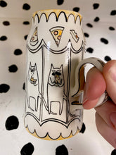 Load image into Gallery viewer, Spinning Pizza Party Mug
