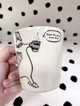 Load image into Gallery viewer, Book Cat Mug
