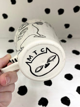 Load image into Gallery viewer, Book Cat Mug
