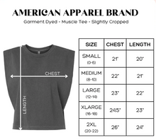 Load image into Gallery viewer, No Thanks Cropped Muscle Tee
